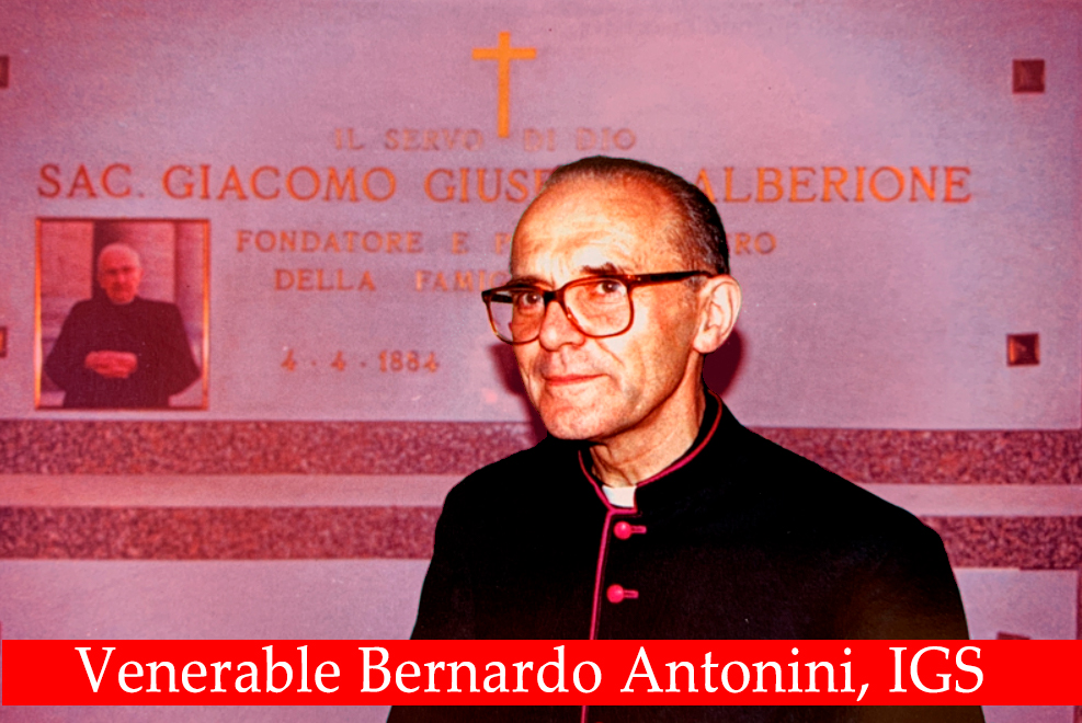 SIERVO DE DIOS DON BERNARDO ANTONINI, PROCLAMADO VENERABLE
