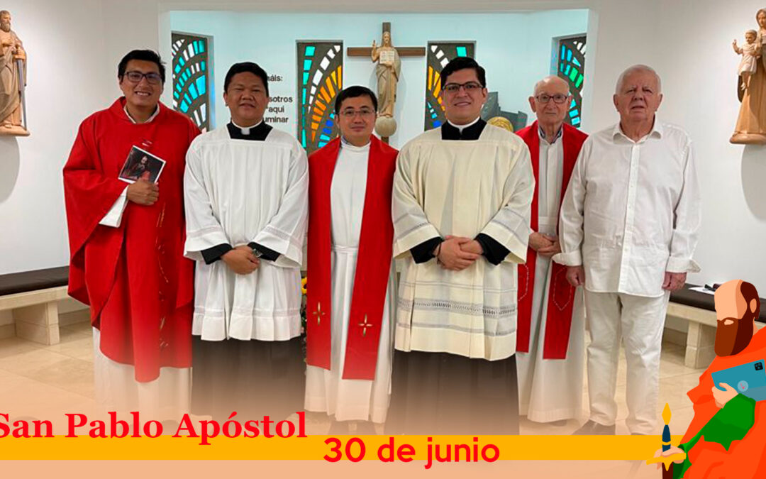 CELEBRACIÓN DE SAN PABLO APÓSTOL, PATRONO DE LA FAMILIA PAULINA